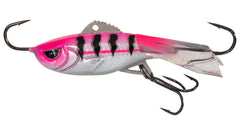 Acme HR6/PTG bait top view emphasizes glow and UV visibility in murky water