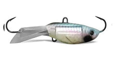 Acme Hyper-Glide 2in Shadz bait with wings open for lifelike motion underwater