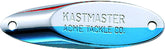 Acme Kastmaster Bucktail Chrome Blue 3oz close-up, showcasing durable brass and corrosion resistance for saltwater
