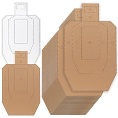 Acostop 50pcs shooting targets packaging highlights quick setup and bulk value