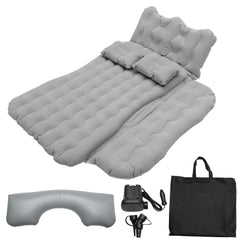 ACROPIX inflatable SUV mattress with full setup for comfortable road trips.