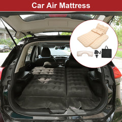 ACROPIX inflatable SUV air mattress with pump and pillows for quick roadside rest
