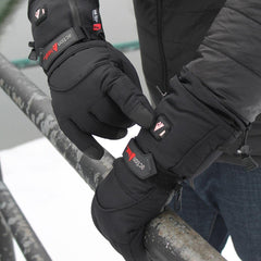 ActionHeat battery heated gloves high heat setting at 145°F.