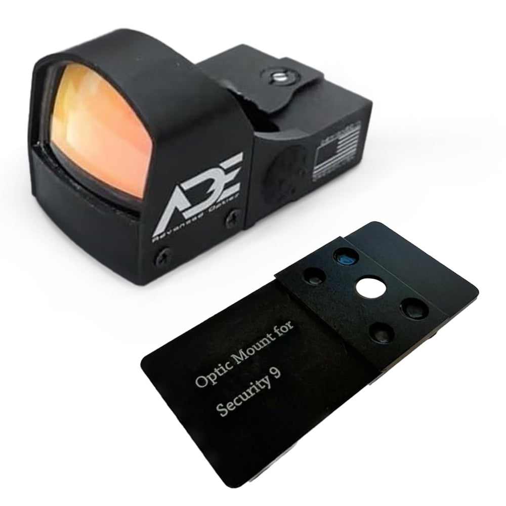 ADE Crusader RD3-009 red dot sight delivers fast target acquisition and crisp visibility.
