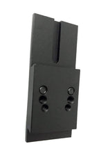 Ade Advanced Optics red dot mounting base on Ruger SR9 for fast target engagement