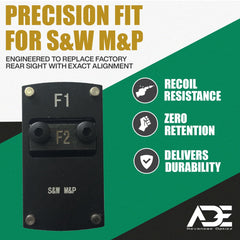 ADE Advanced Optics tactical plate top view highlights compact mount profile.