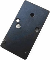 ADE Doctor to RMSc adapter plate converts pistol footprint for RMS-compatible red dots.