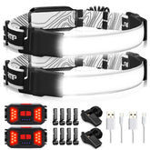 Adelante headlamp 1000LM bright beam for nighttime hiking.