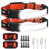 Adelante headlamp 1000lm brightness for clear night visibility