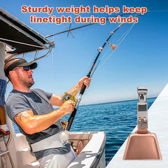 Adjustable windproof clip on fishing bell