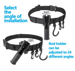 Close-up of thickened polyester belt material
