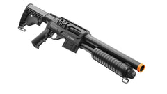 Adjustable stock and picatinny rails feature