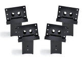 Adler quad-angle 4x4 brackets front view provide sturdy outdoor framing.