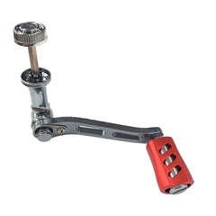 Aluminum alloy handle for baitcasting and spinning reels