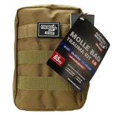 Adventure Medical Kits molle bag trauma kit front view for quick access in rugged scenarios