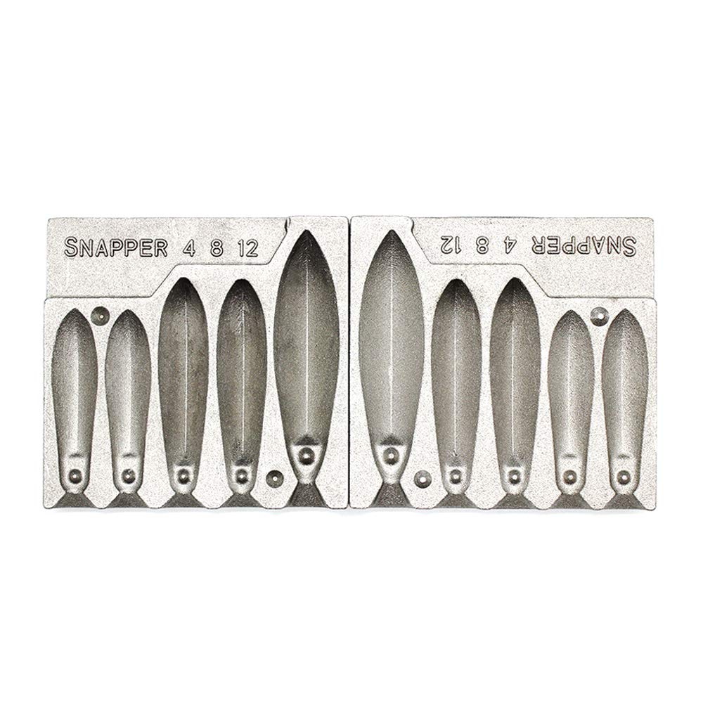 Adygil Bank Sinker Mold with 5 cavities