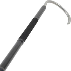 AFTCO gaff handle floats with black nylon cord for easy recovery if dropped overboard