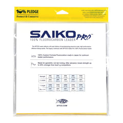 AFTCO Saiko 12ft 100-300lb fluorocarbon leader for heavy tackle