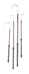 AFTCO tapered fiberglass gaff with hook and handle for secure large-fish landings