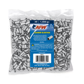 AFW single barrel crimp sleeve #9/132 nickel for secure line connections