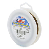 AFW Surflon Micro Supreme nylon-coated leader close-up shows smooth coating reduces knot friction.