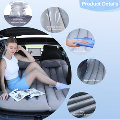 AGEMANY car air mattress pillow pair for neck support on long drives