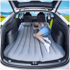 AGEMANY Tesla Model Y backseat mattress inflated for comfortable road trip