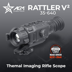 AGM Global Vision Rattler V2 35-640 side profile emphasizes compact form and versatile mounting.