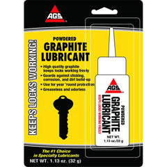 Ags Mr Zip Graphite Powdered Lubricant 1.13 Oz Bottle