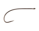 Ahrex Ns156 Nordic Salt shrimp hook size 10 closeup showing sharpened point for reliable hookups