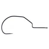 Ahrex PR378 GB predator swimbait hook closeup with sharp nickel finish for weedless flies.