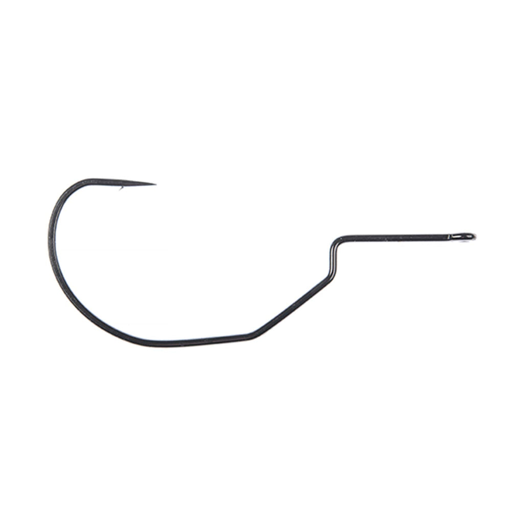 Ahrex PR378 GB Predator Swimbait Hook in black nickel for weedless fly tying.