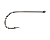 Ahrex TP605 Trout Predator Streamer Light Hook, front view, optimized for bulky patterns.