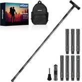 aiGear G2 Tactical Stick extended length demonstrates rugged trail readiness