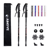 Aihoye trekking poles collapsed for compact carry on hikes.