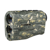 AILEMON hunting laser rangefinder camo in field for quick yardage readings