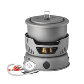 Ailgely camping cookware kit assembled for easy outdoor meals