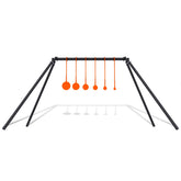 Aimax Outdoor AR500 target stand base ready for setup and practice.