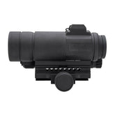 Aimpoint CompM4s durability housing shows rugged reliability in harsh environments.