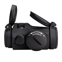 Aimpoint Micro T-2 lens system delivering bright, clear optical view