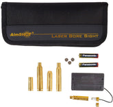 AimSHOT MBS-Kit3 red laser bore sight in action for quick alignment