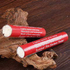 Aipuya fat rope stick igniter showing durable, reliable starts in the outdoors.
