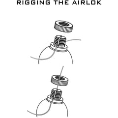 Air-Lock Strike Indicators attached to fishing leader