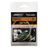 Airflo Clear Floating 5ft on water surface, buoyant and stable for steady rigs.