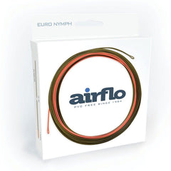 Airflo Euro Nymph 0.55mm Olive/Fluorescent Orange – front view