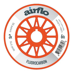 Airflo fluorocarbon tippet 50m 3X with low visibility for stealthy presentations.
