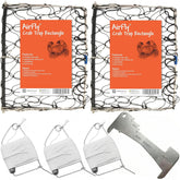 AirFly foldable crab trap closed, easy storage after a day at the beach.