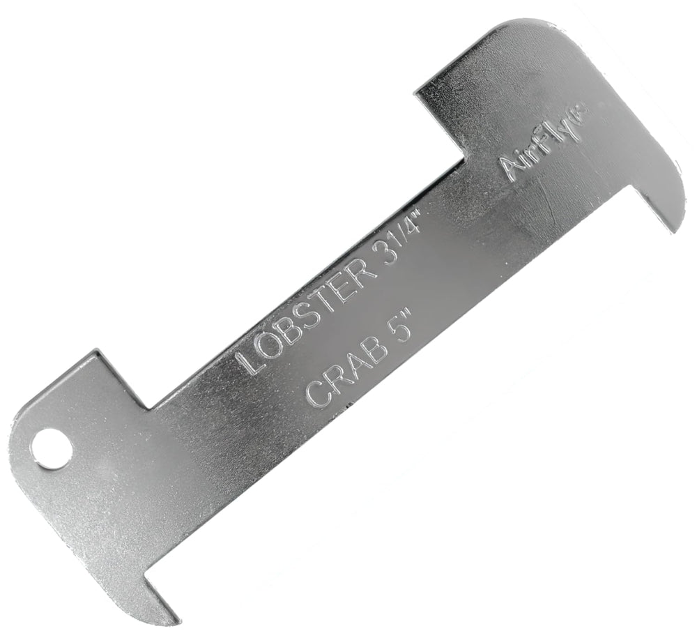 AirFly gauge showing 5in measurement slot