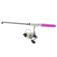 Airshi Pocket Fishing Rod with Reel in hand shows ultra-light portability.