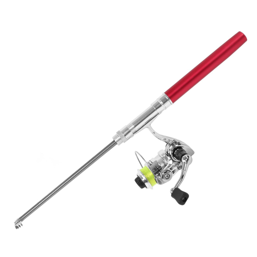 Airshi pocket pen fishing rod compact design for easy transport